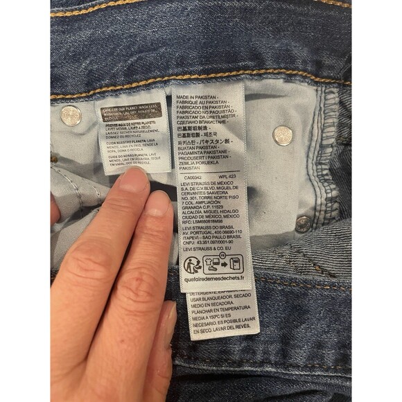 Levi’s Middy Straight Jeans Medium Wash Women’s 27 - Picture 10 of 12